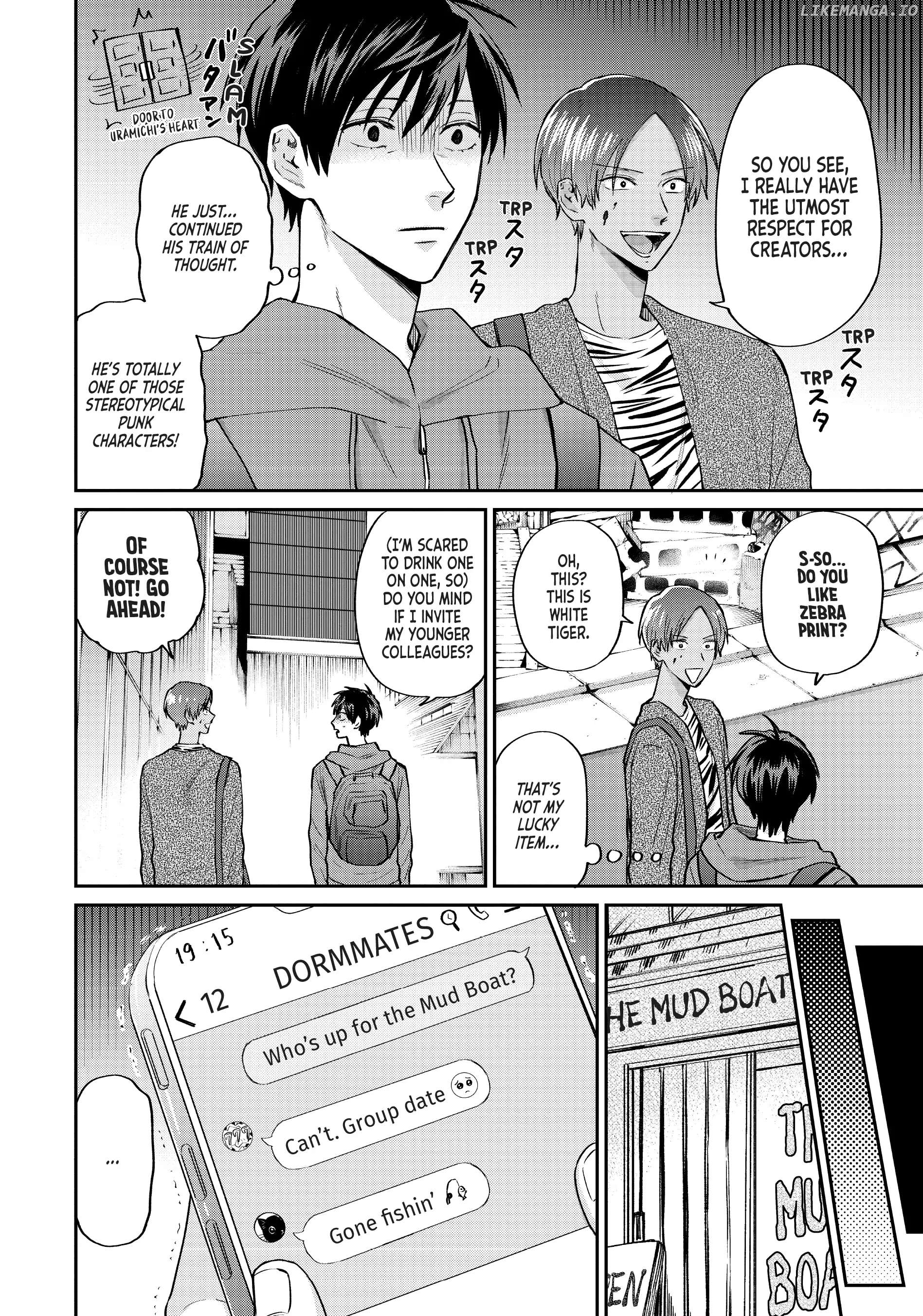 Uramichi Oniisan chapter 65.5 - page 10