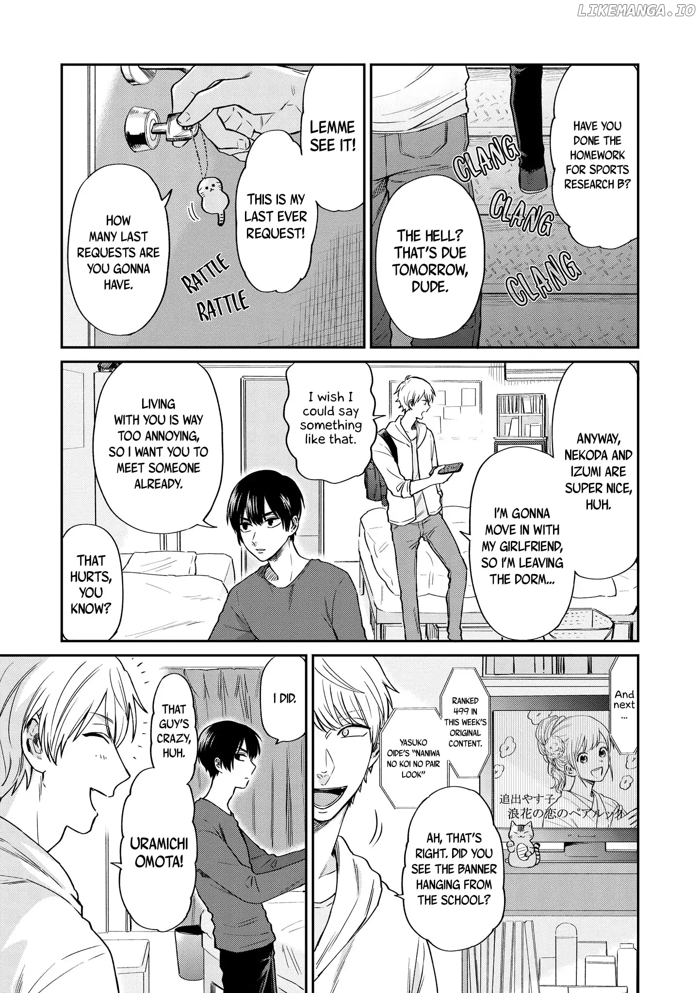 Uramichi Oniisan chapter 18 - page 8