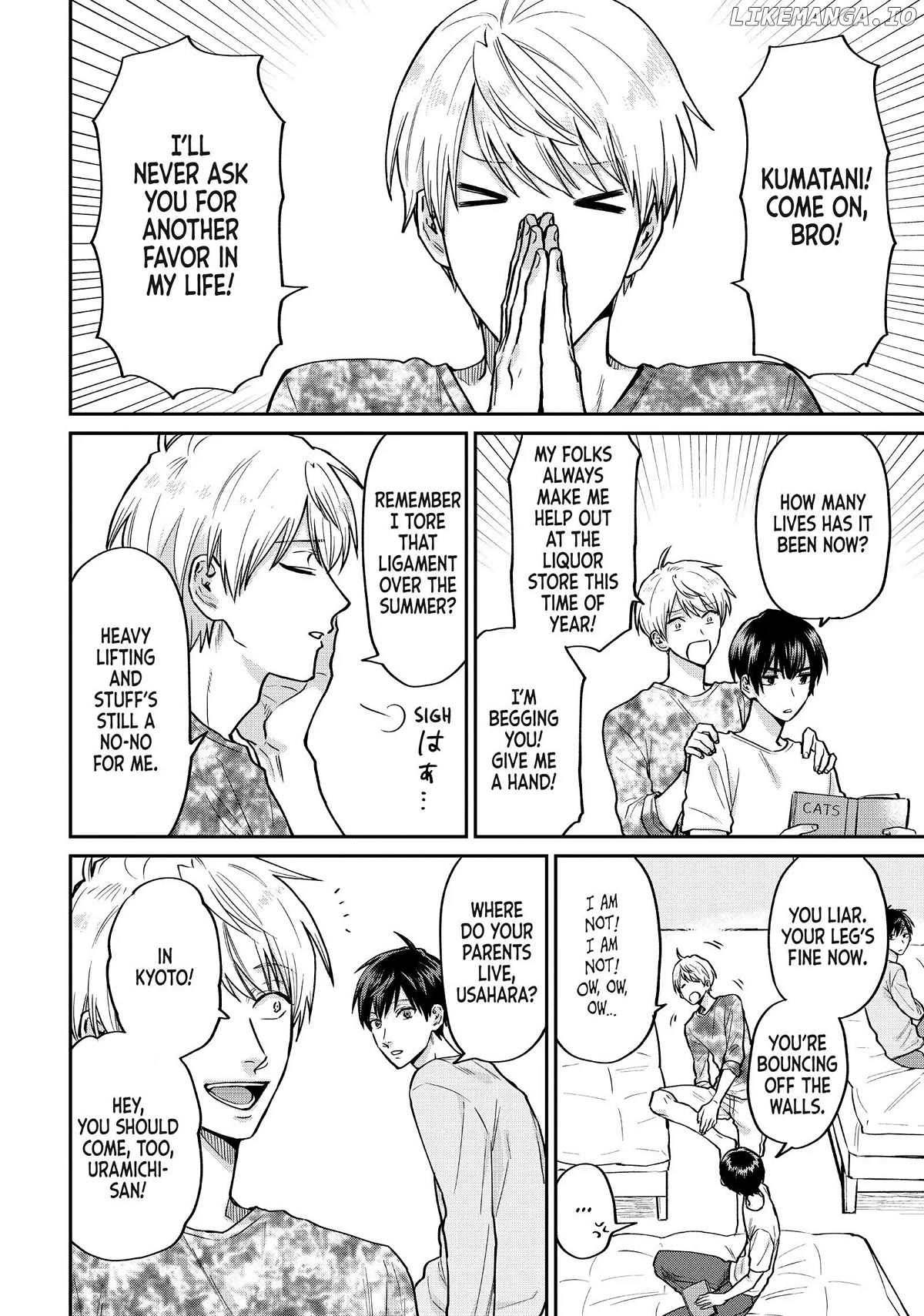 Uramichi Oniisan chapter 52.6 - page 2
