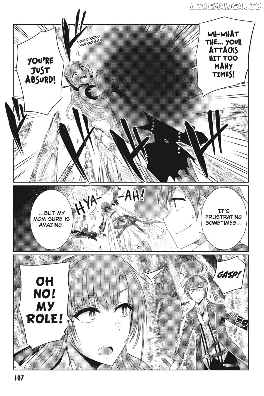 Tsuujou Kougeki ga Zentai Kougeki de Ni-kai Kougeki no Okaa-san wa Suki desu ka? chapter 5.2 - page 13