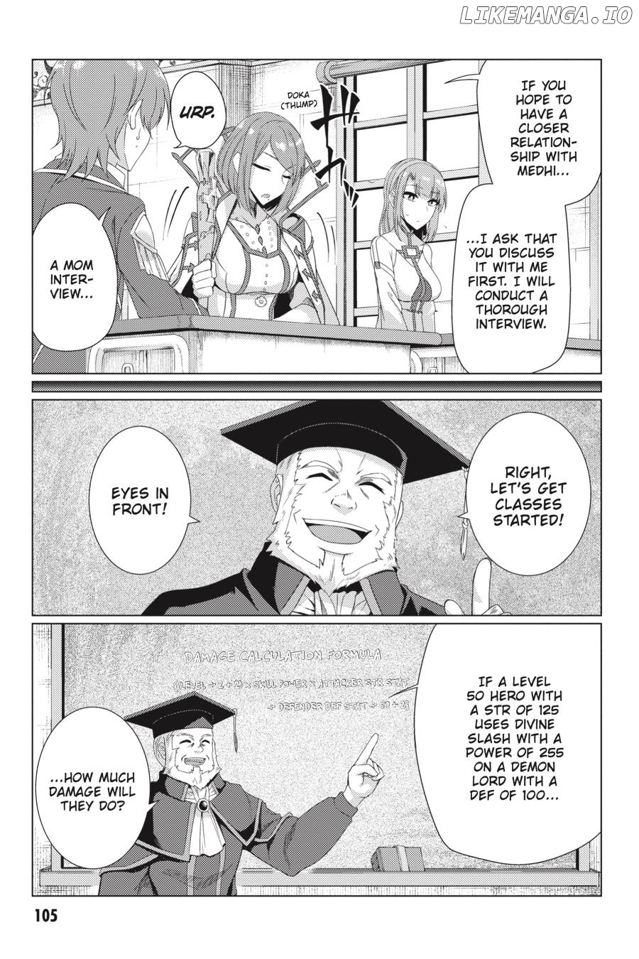 Tsuujou Kougeki ga Zentai Kougeki de Ni-kai Kougeki no Okaa-san wa Suki desu ka? chapter 6.2 - page 7