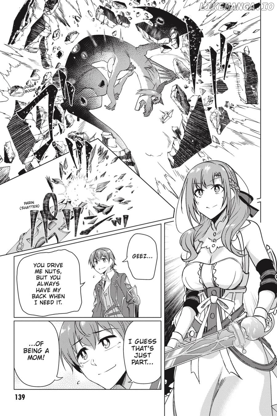 Tsuujou Kougeki ga Zentai Kougeki de Ni-kai Kougeki no Okaa-san wa Suki desu ka? chapter 9.2 - page 28