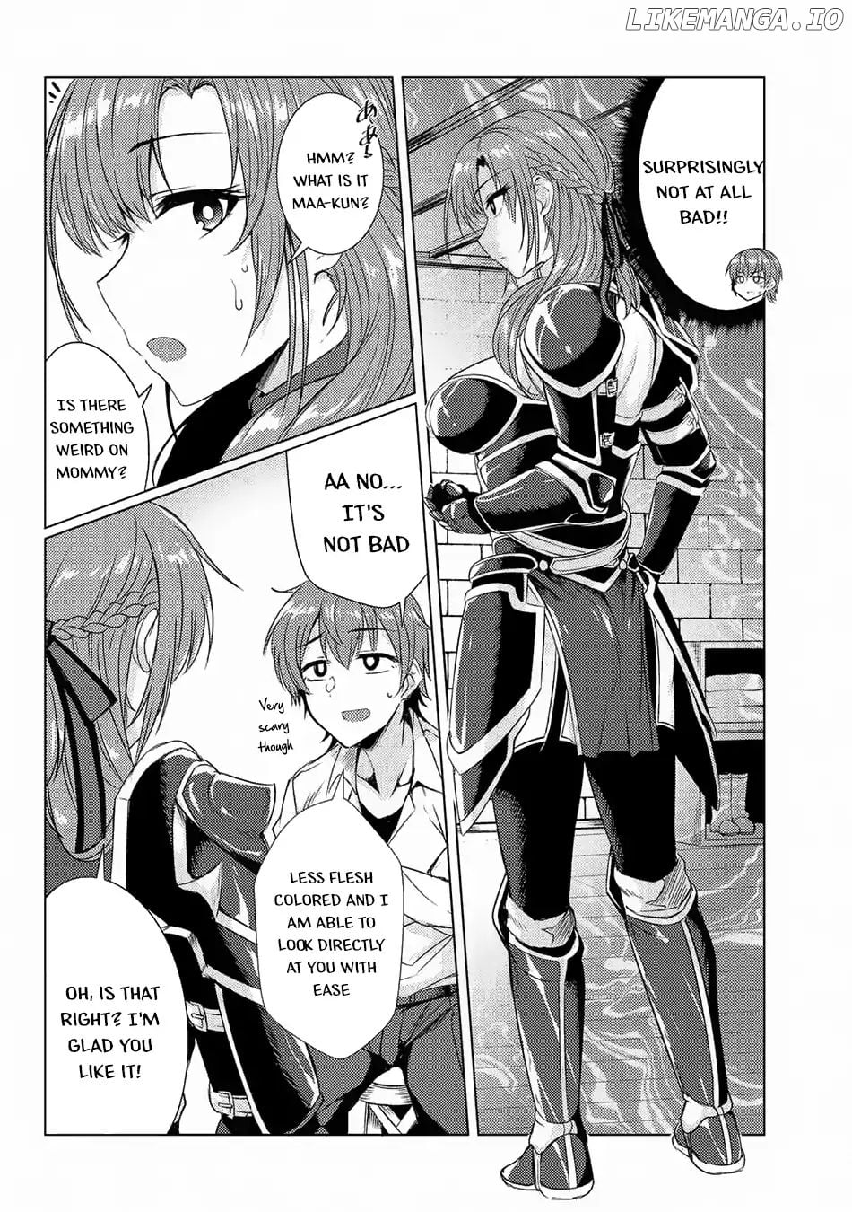 Tsuujou Kougeki ga Zentai Kougeki de Ni-kai Kougeki no Okaa-san wa Suki desu ka? chapter 3.8 - page 9
