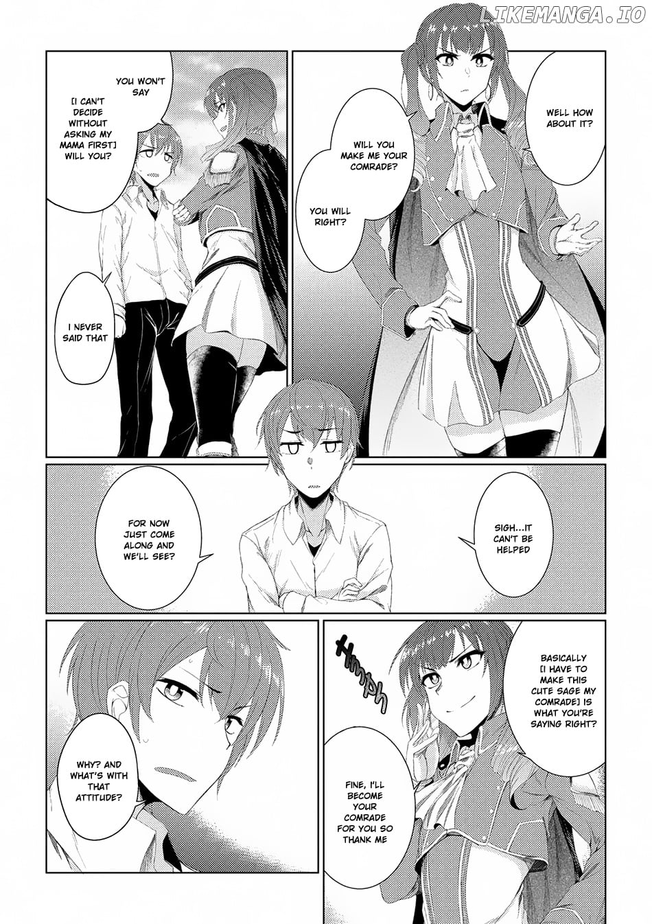 Tsuujou Kougeki ga Zentai Kougeki de Ni-kai Kougeki no Okaa-san wa Suki desu ka? chapter 2.4 - page 9