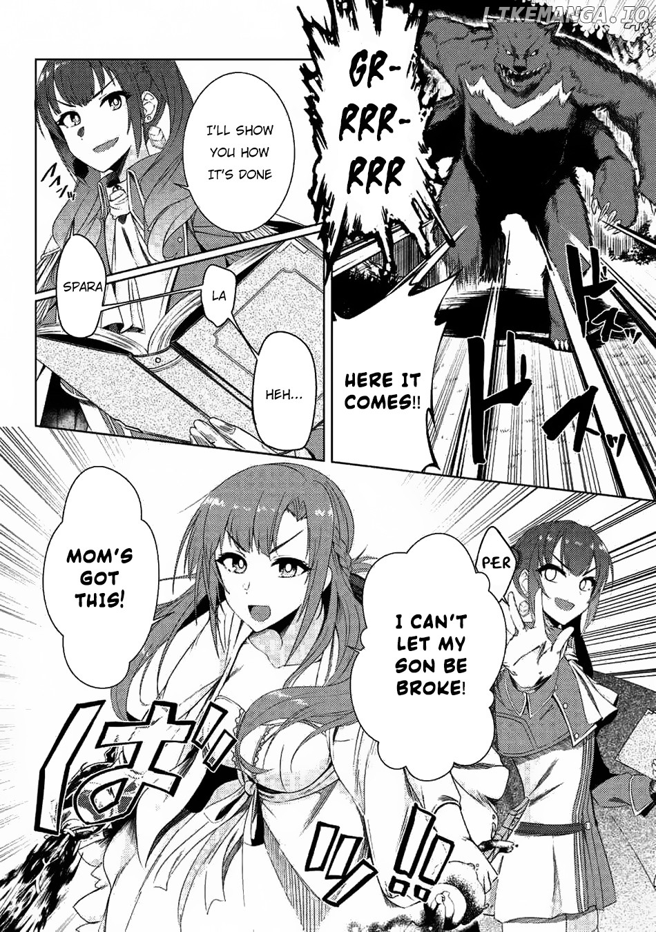 Tsuujou Kougeki ga Zentai Kougeki de Ni-kai Kougeki no Okaa-san wa Suki desu ka? chapter 3.3 - page 3