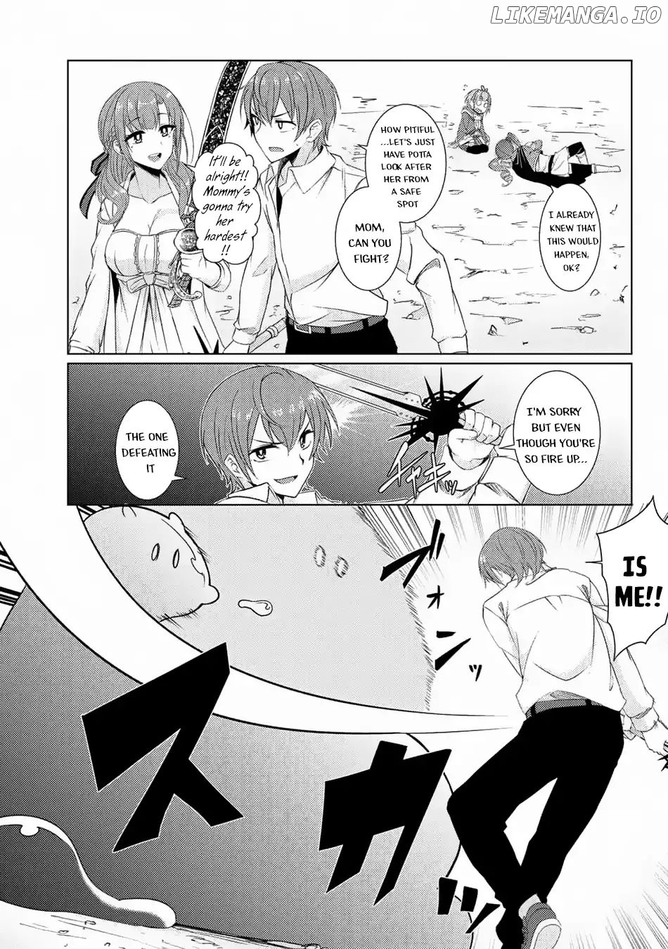 Tsuujou Kougeki ga Zentai Kougeki de Ni-kai Kougeki no Okaa-san wa Suki desu ka? chapter 3.6 - page 5