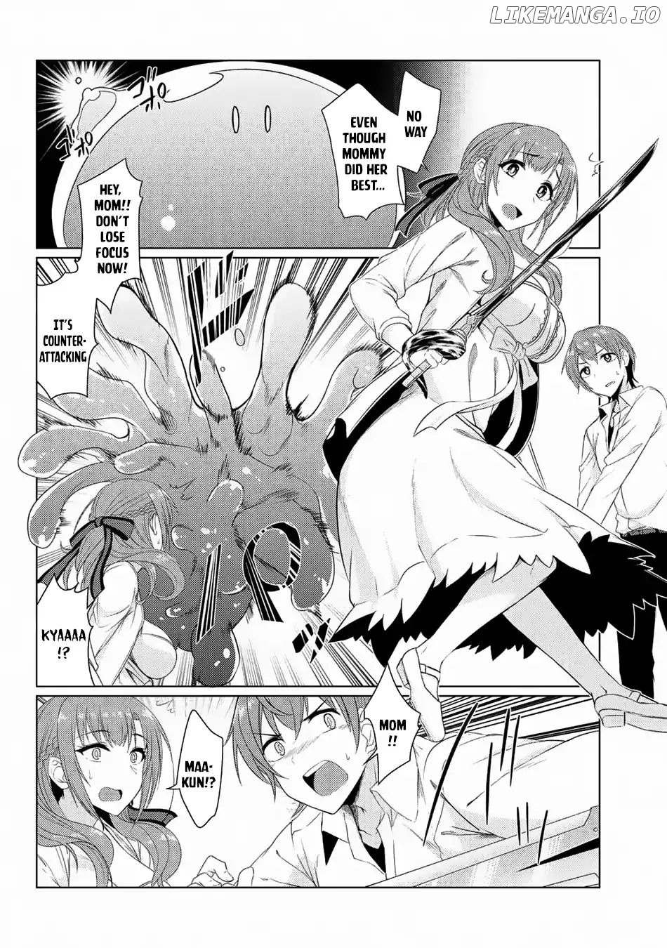 Tsuujou Kougeki ga Zentai Kougeki de Ni-kai Kougeki no Okaa-san wa Suki desu ka? chapter 3.6 - page 7