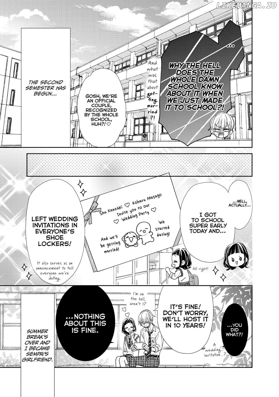 Senpai! Ima Kara Kokurimasu! chapter 24 - page 3