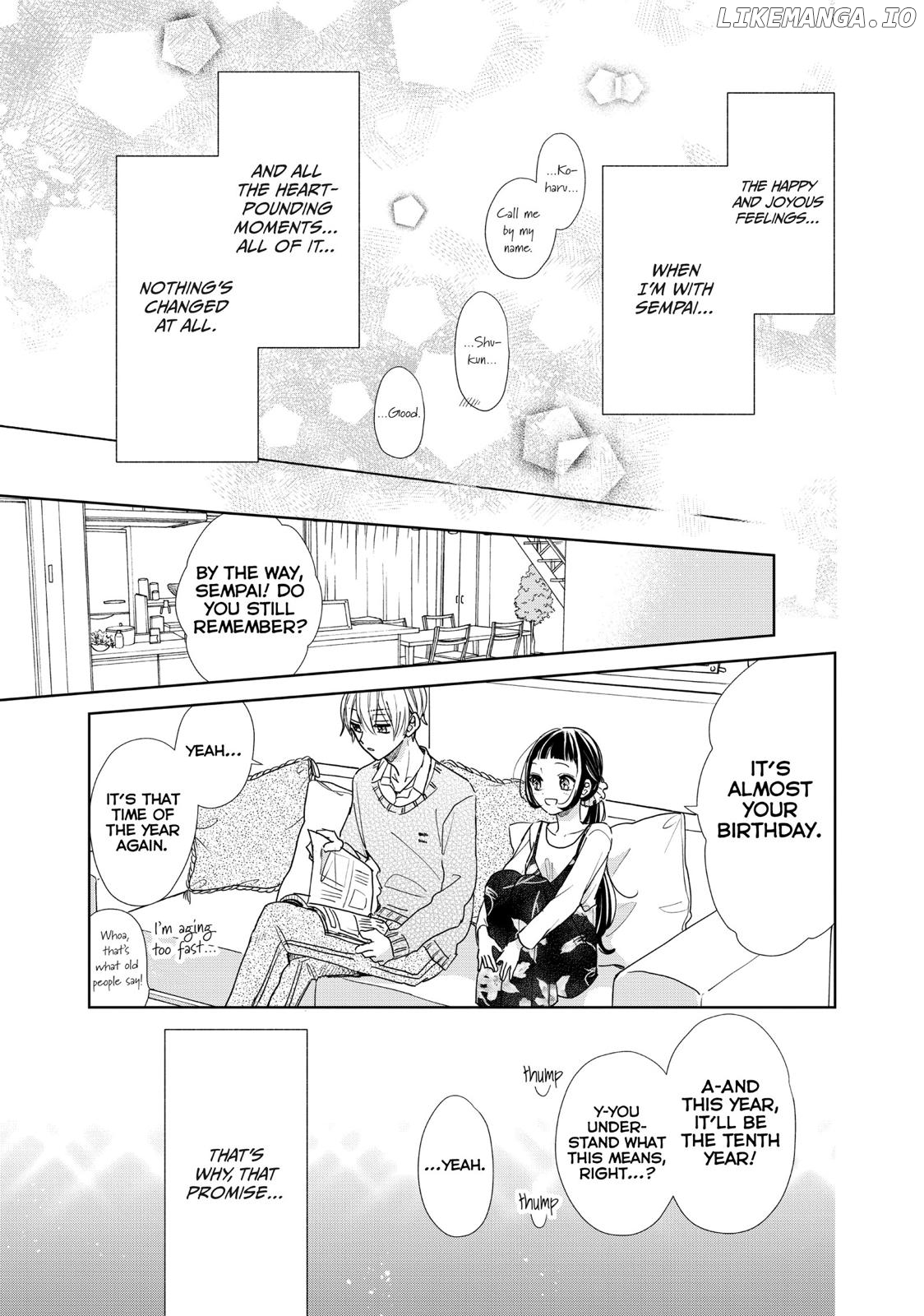 Senpai! Ima Kara Kokurimasu! chapter 30 - page 8