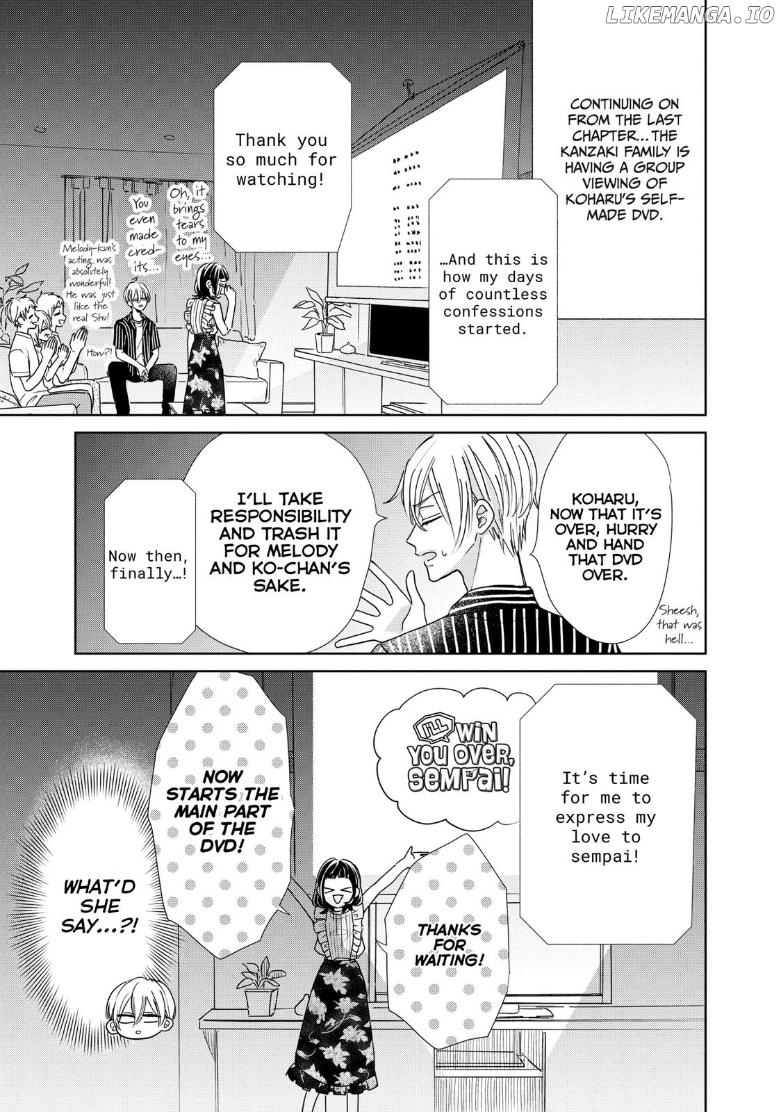 Senpai! Ima Kara Kokurimasu! chapter 22 - page 3