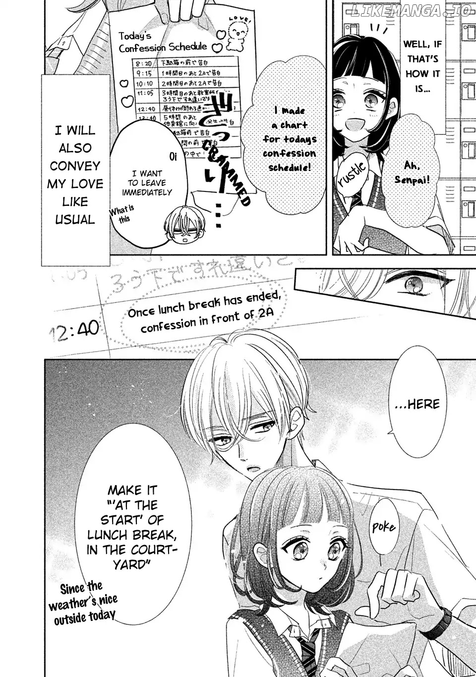 Senpai! Ima Kara Kokurimasu! chapter 14 - page 5