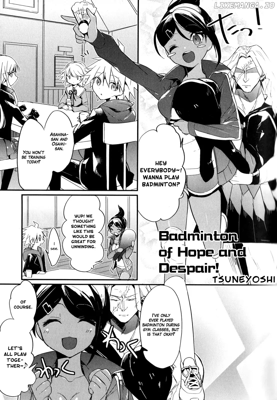 Danganronpa the Animation Comic Anthology chapter 6 - page 1