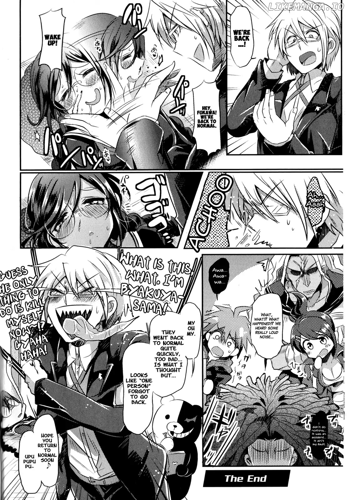 Danganronpa the Animation Comic Anthology chapter 4 - page 10