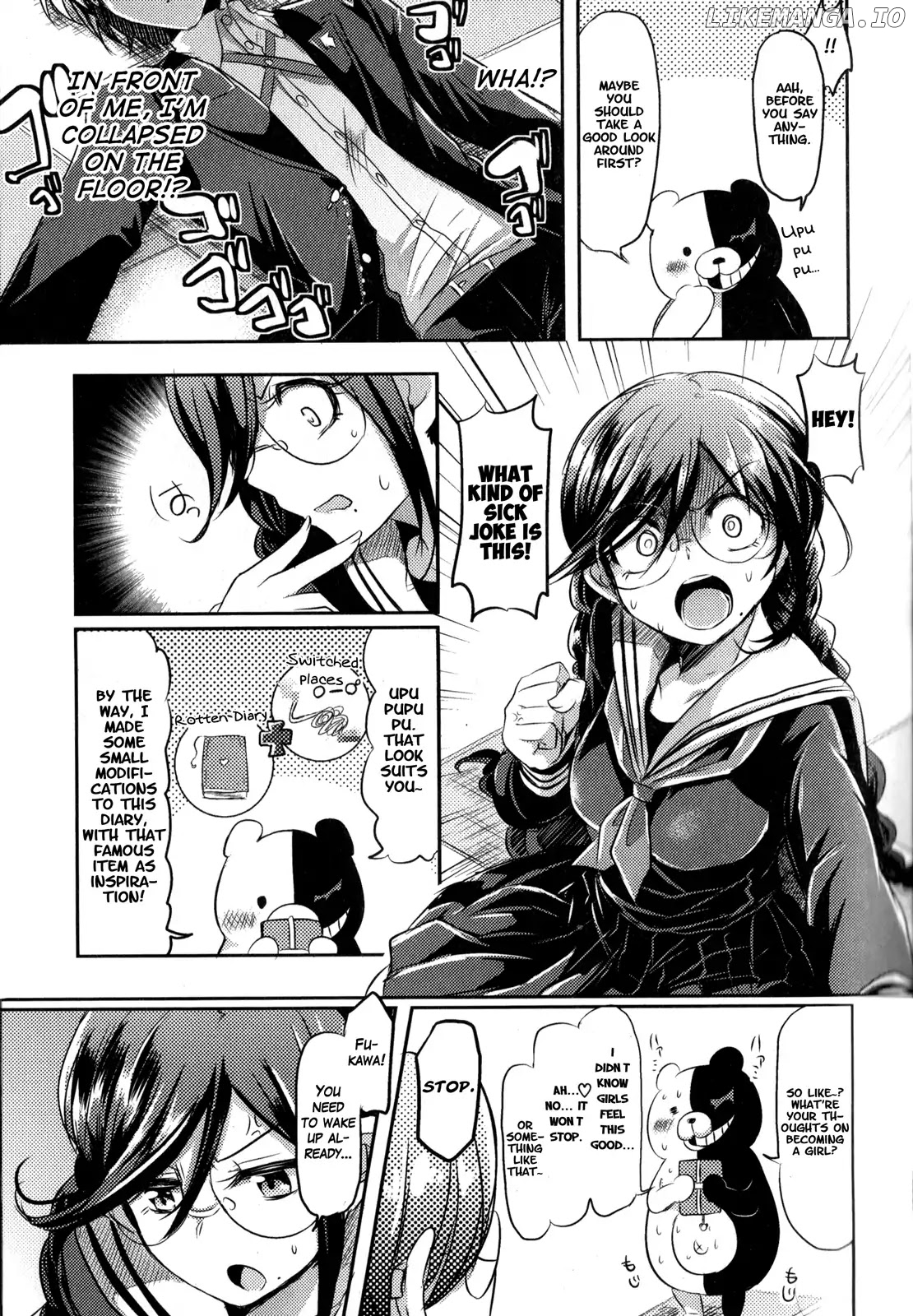 Danganronpa the Animation Comic Anthology chapter 4 - page 3