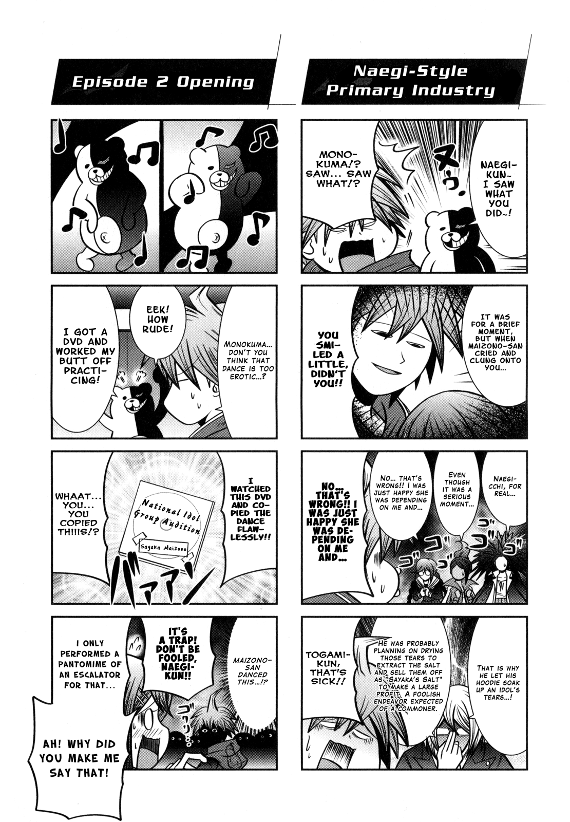 Danganronpa the Animation Comic Anthology chapter 2 - page 52