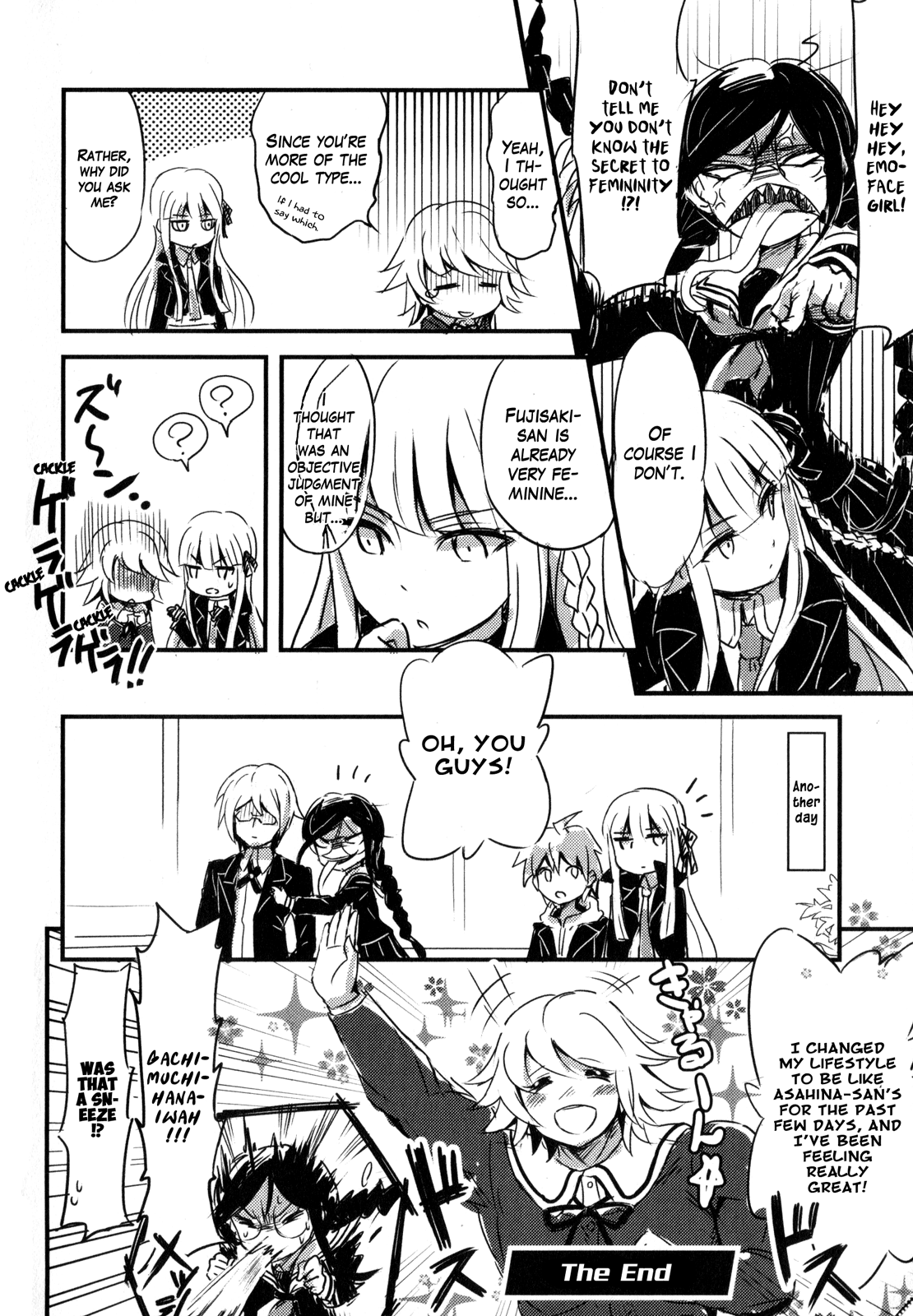 Danganronpa the Animation Comic Anthology chapter 2 - page 9