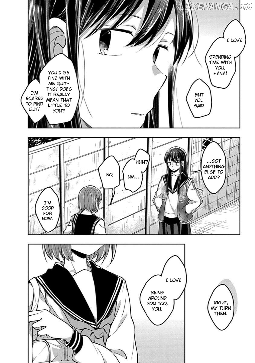 Watashi wa Kimi wo Nakasetai chapter 33 - page 8