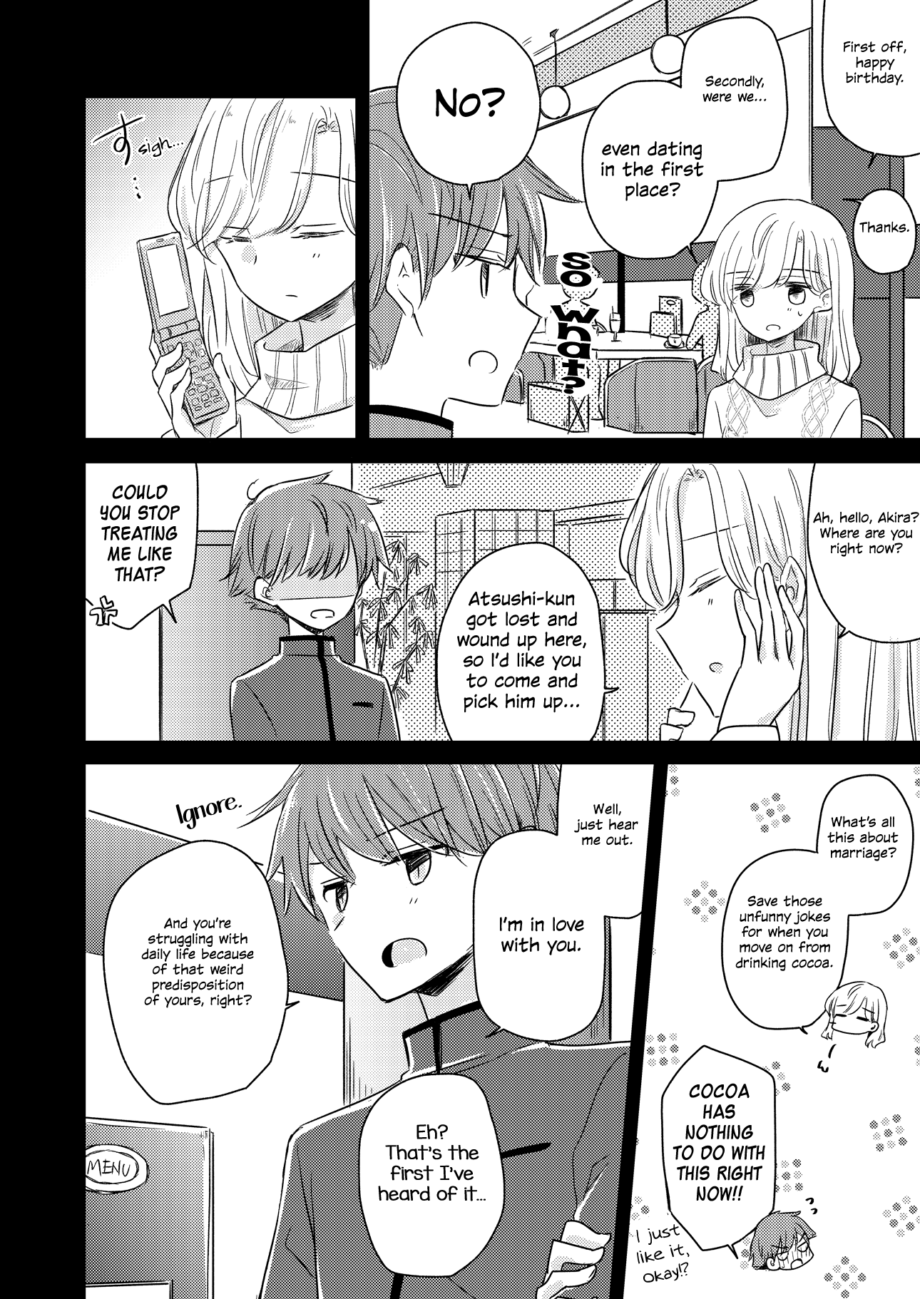 1 X 1/2 - Manga chapter 16.1 - page 3