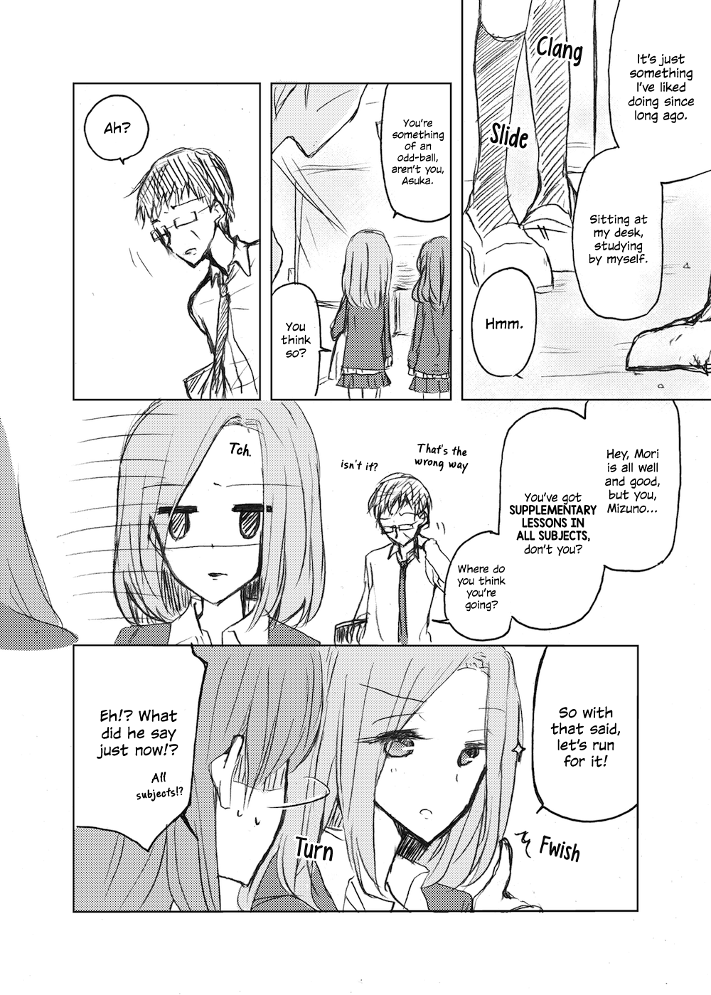 1 X 1/2 - Manga chapter 4 - page 5