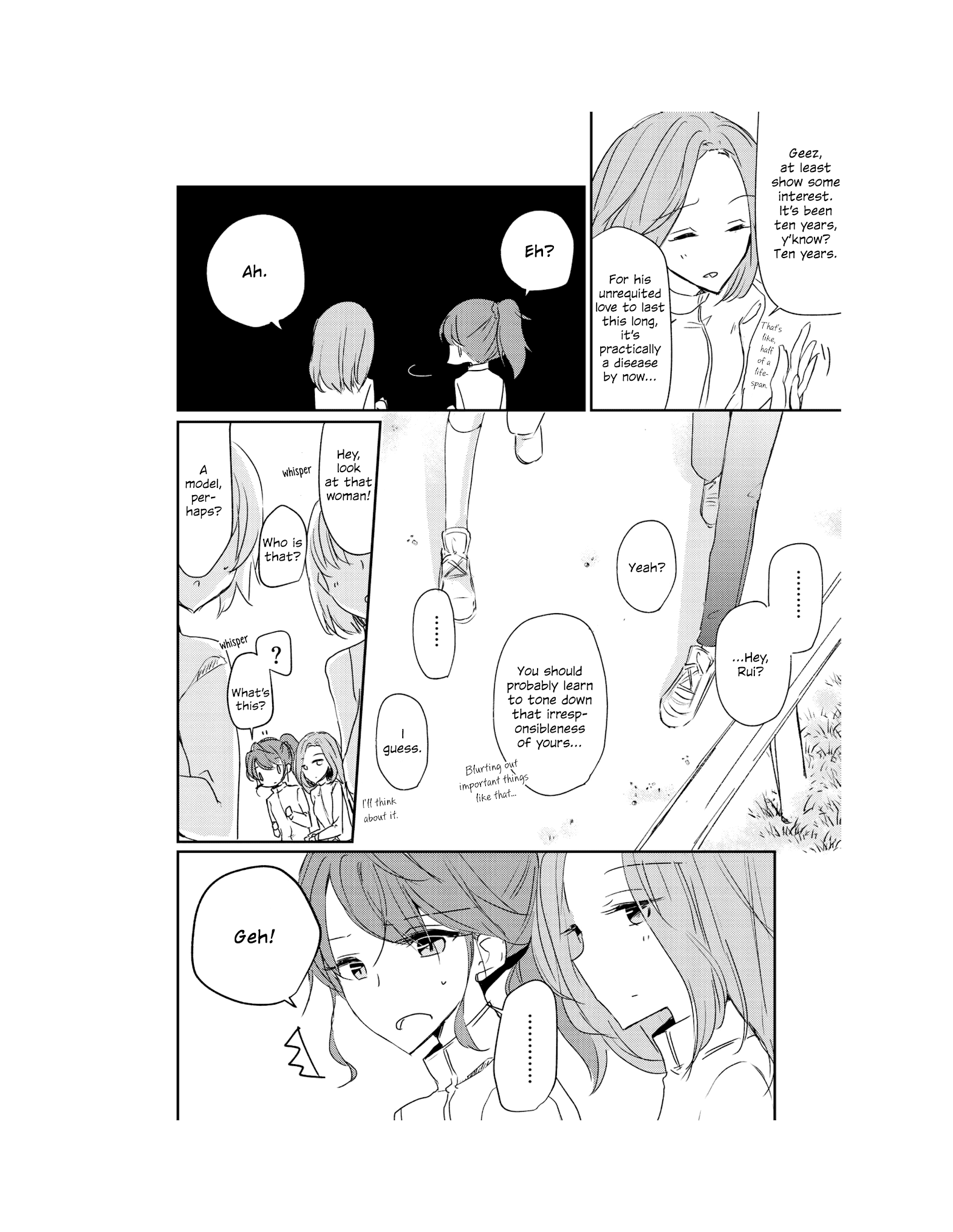 1 X 1/2 - Manga chapter 7 - page 6