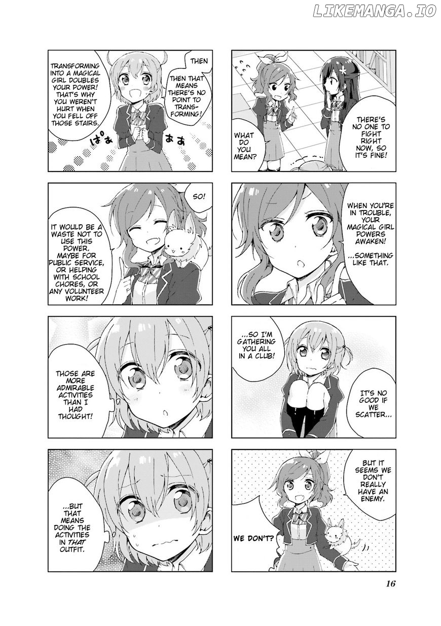 Colorful Macchiato! - Mahou Shoujo wa Tatakawanai. chapter 1 - page 3