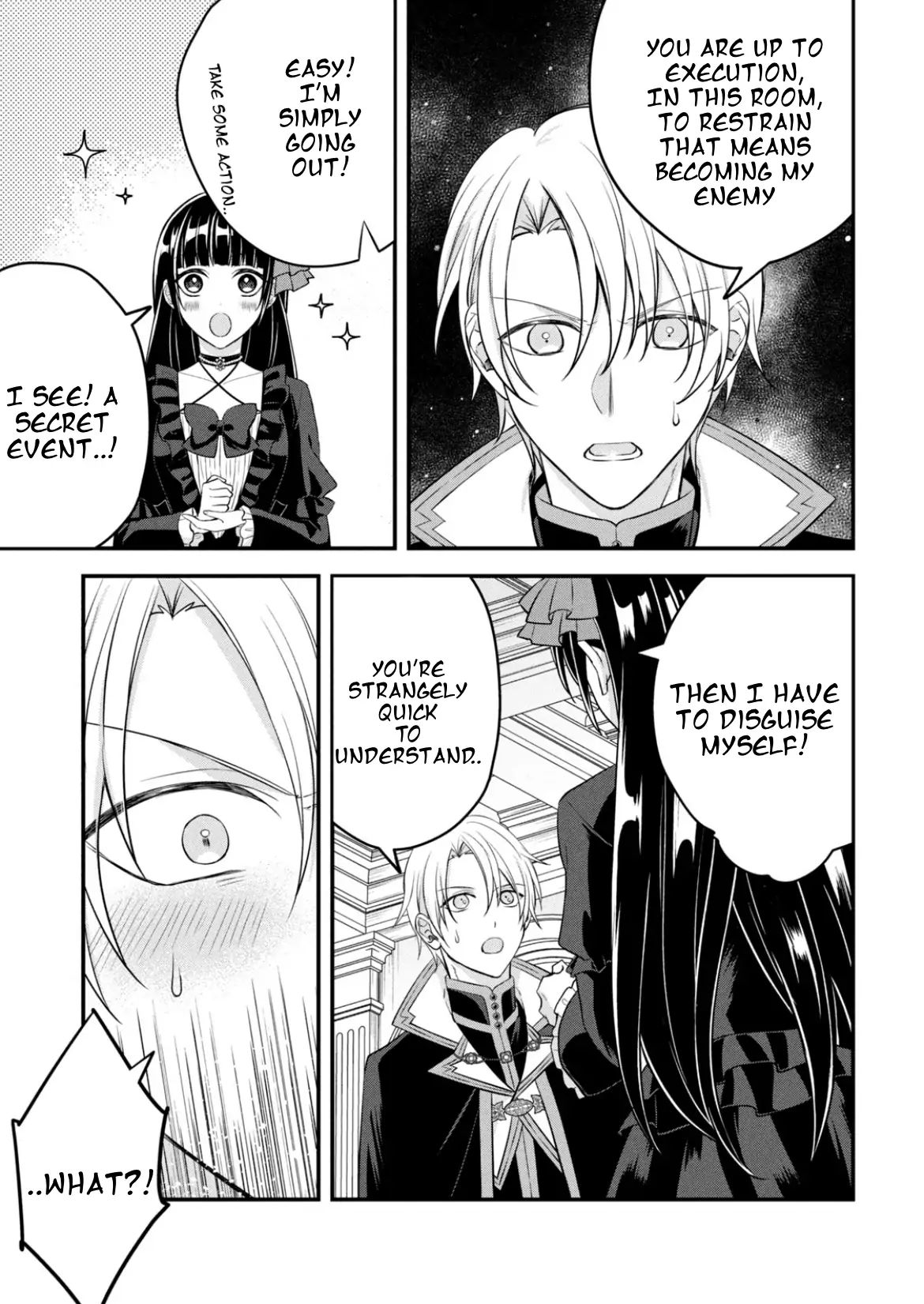 It's not too late yet! I'm a villainess who will be executed tomorrow, but please let me collect the stills! Chapter 1 - page 34