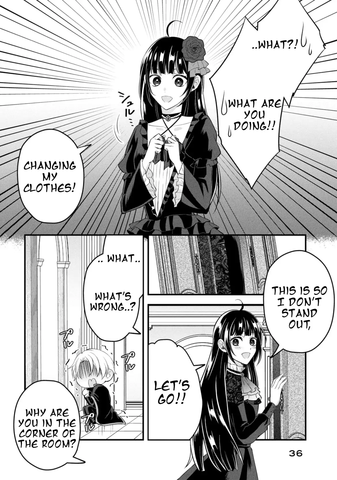 It's not too late yet! I'm a villainess who will be executed tomorrow, but please let me collect the stills! Chapter 1 - page 35