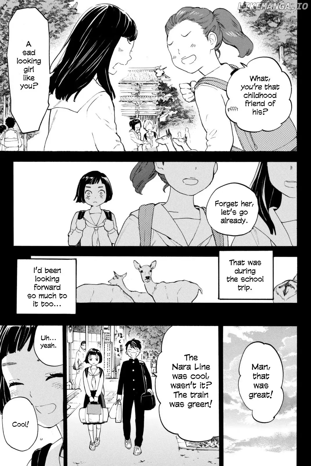 Araburu Kisetsu no Otomedomo yo Chapter 4 - page 1
