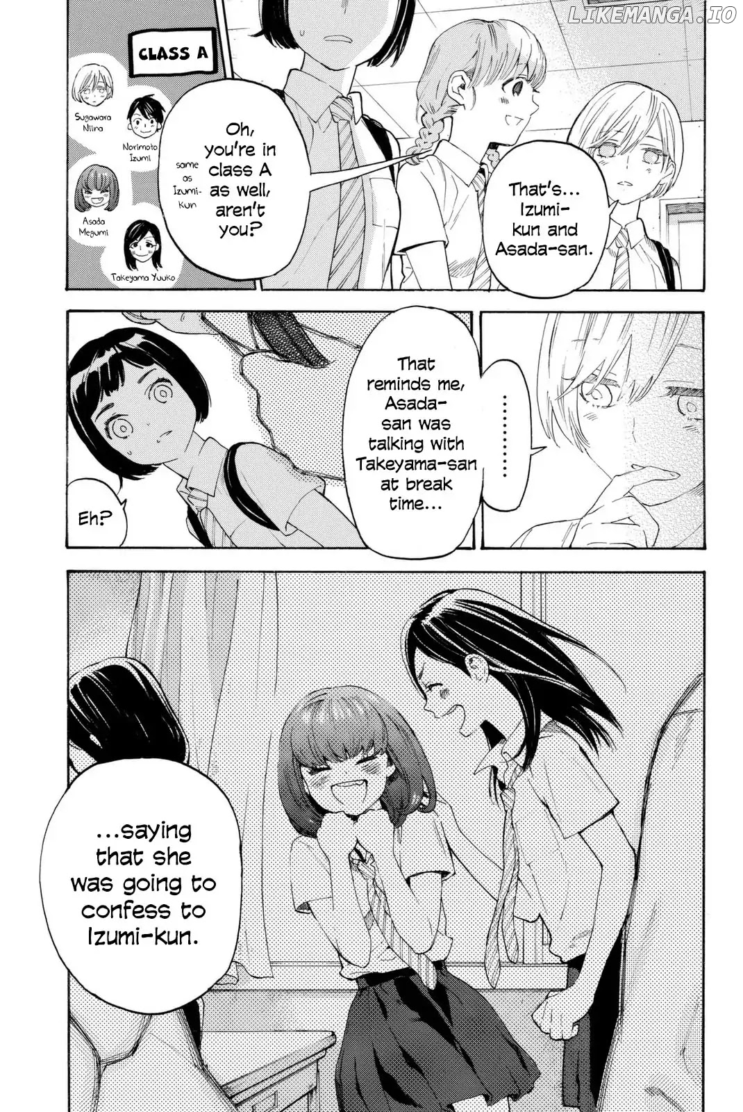 Araburu Kisetsu no Otomedomo yo Chapter 4 - page 11