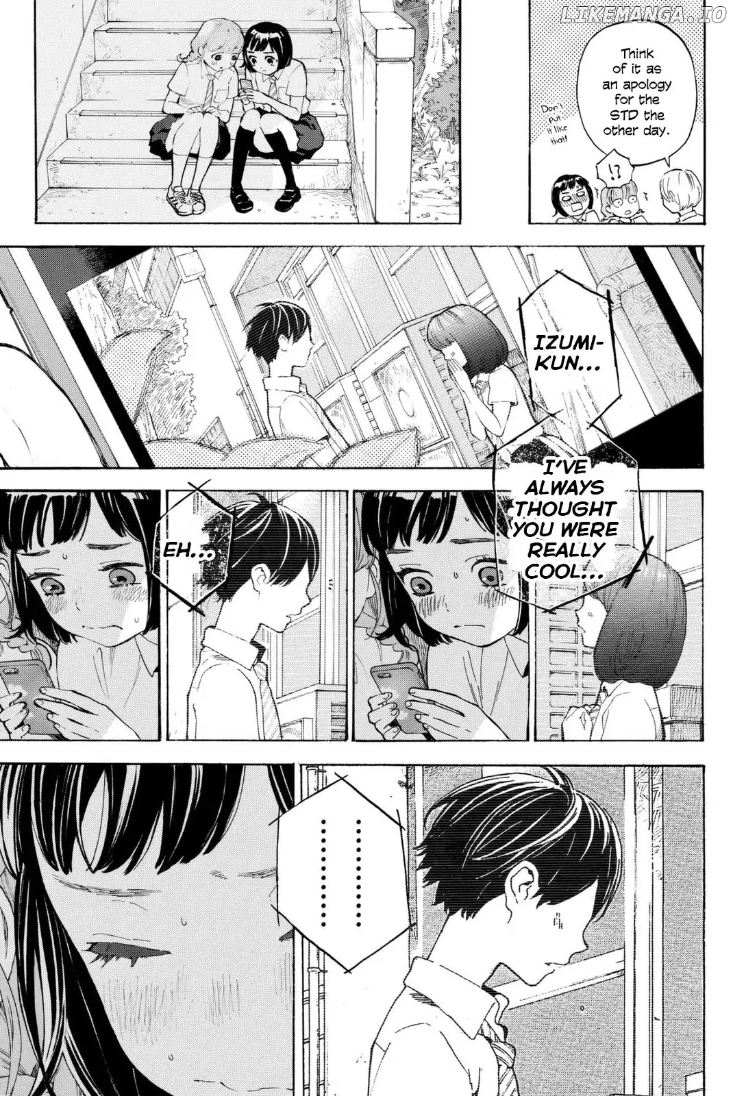 Araburu Kisetsu no Otomedomo yo Chapter 4 - page 13