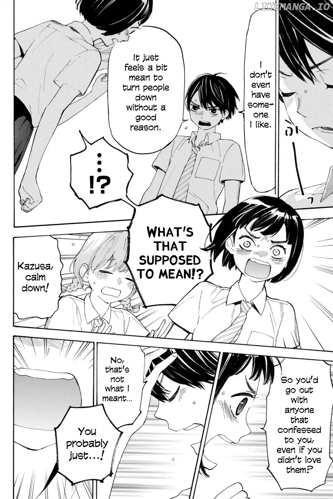 Araburu Kisetsu no Otomedomo yo Chapter 4 - page 22