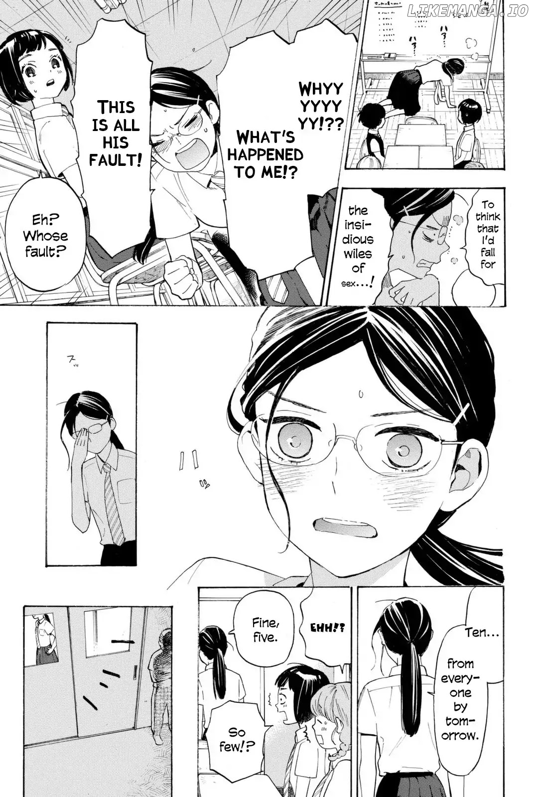 Araburu Kisetsu no Otomedomo yo Chapter 4 - page 9