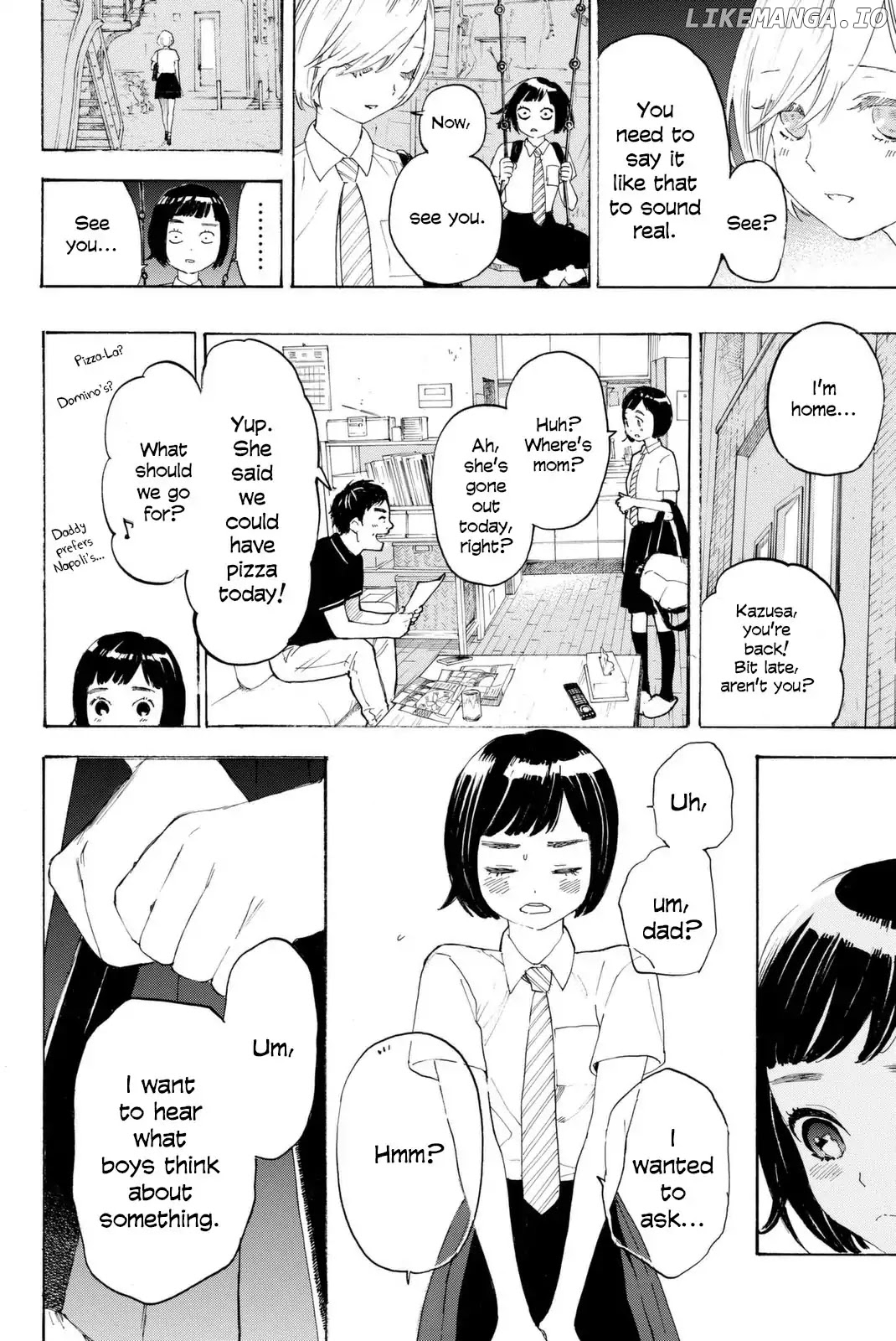 Araburu Kisetsu no Otomedomo yo Chapter 3 - page 14