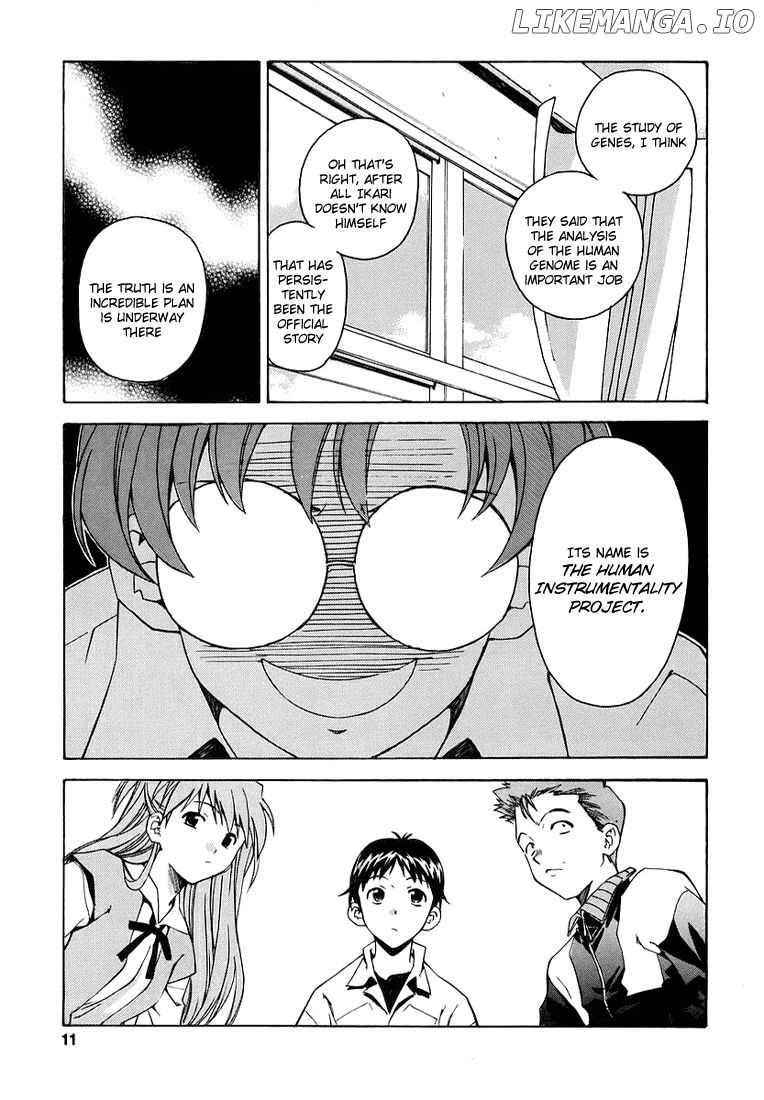 Shinseiki Evangelion: Ikari Shinji Ikusei Keikaku chapter 1 - page 12