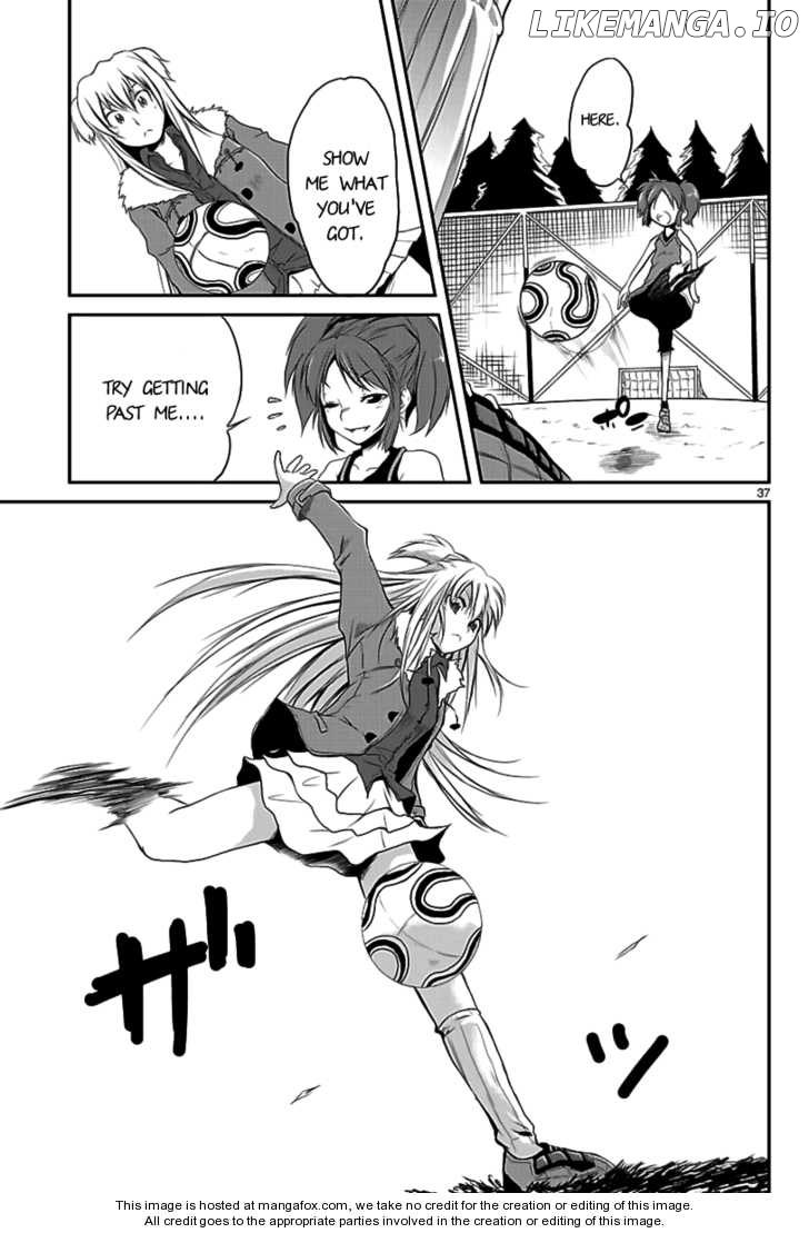 Kettama! - Shuukyuu Raiotto Girls chapter 1 - page 36