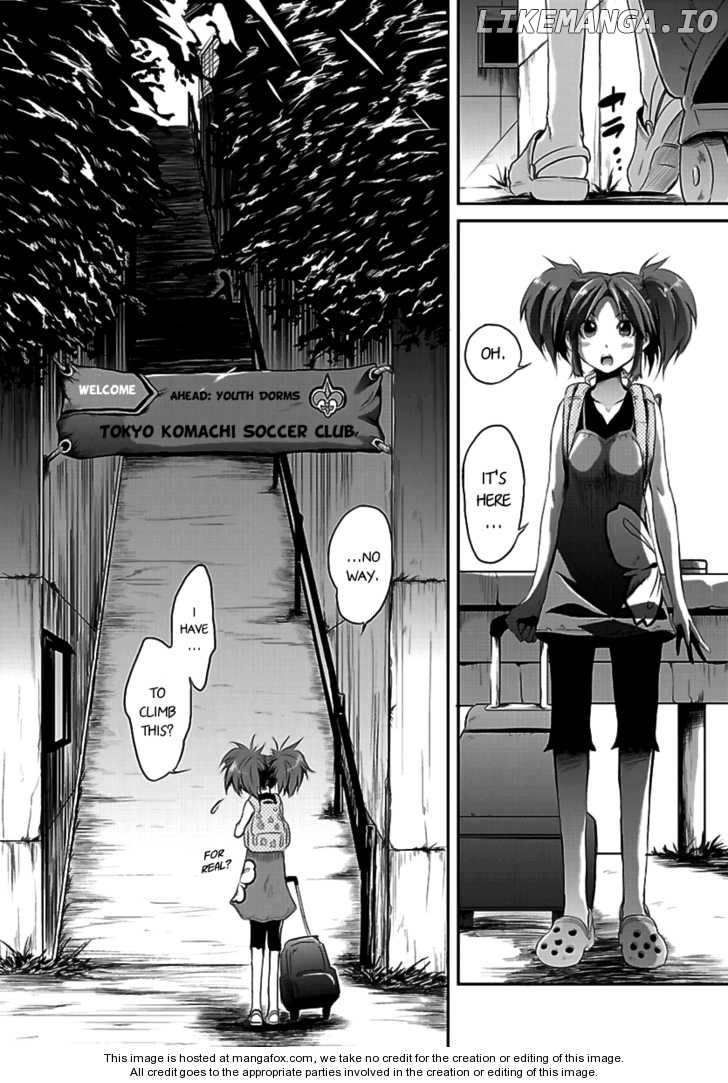 Kettama! - Shuukyuu Raiotto Girls chapter 1 - page 6
