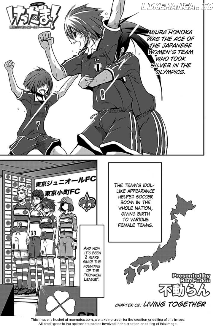 Kettama! - Shuukyuu Raiotto Girls chapter 2 - page 1