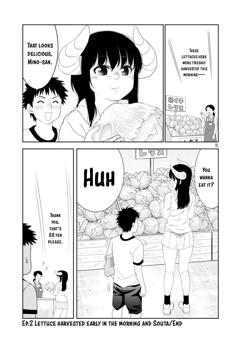 Is it okay to touch Mino-san there? chapter 28 - page 5