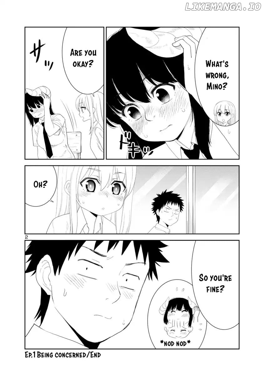 Is it okay to touch Mino-san there? chapter 29 - page 2