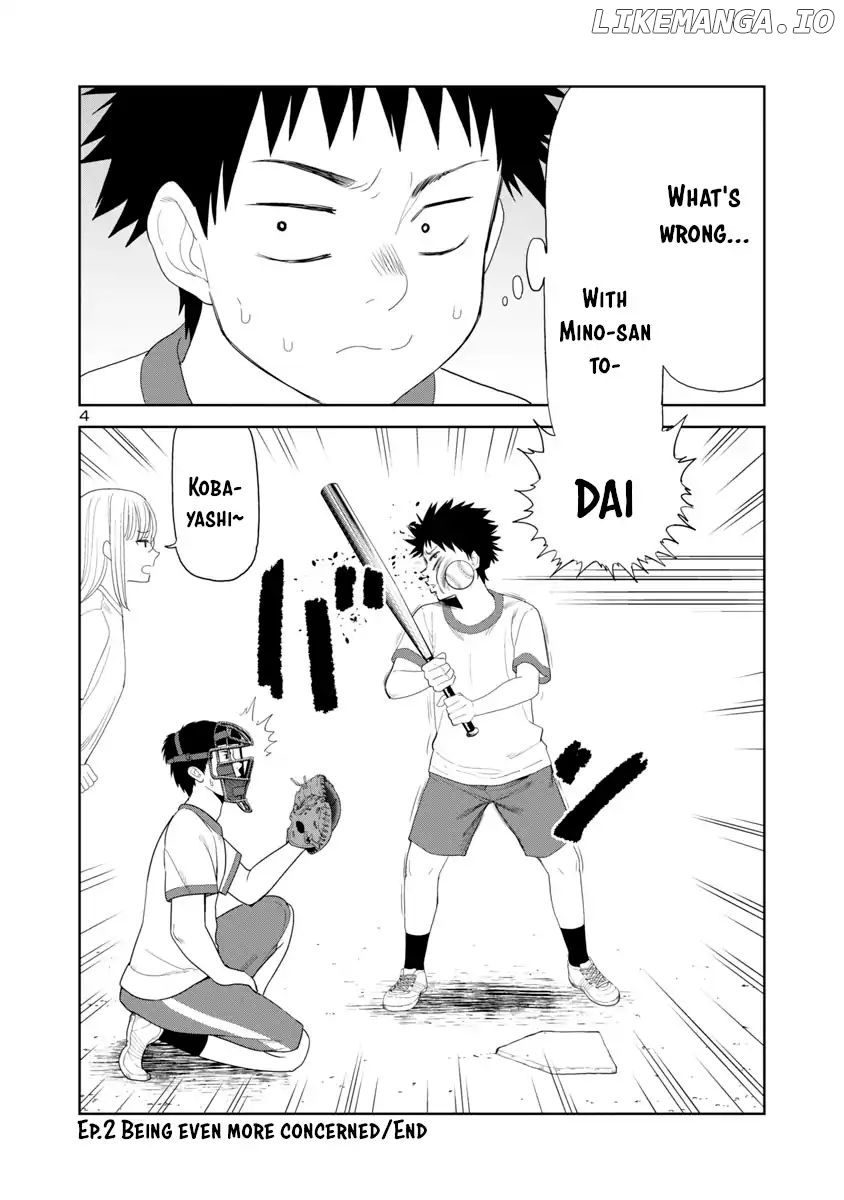 Is it okay to touch Mino-san there? chapter 29 - page 4