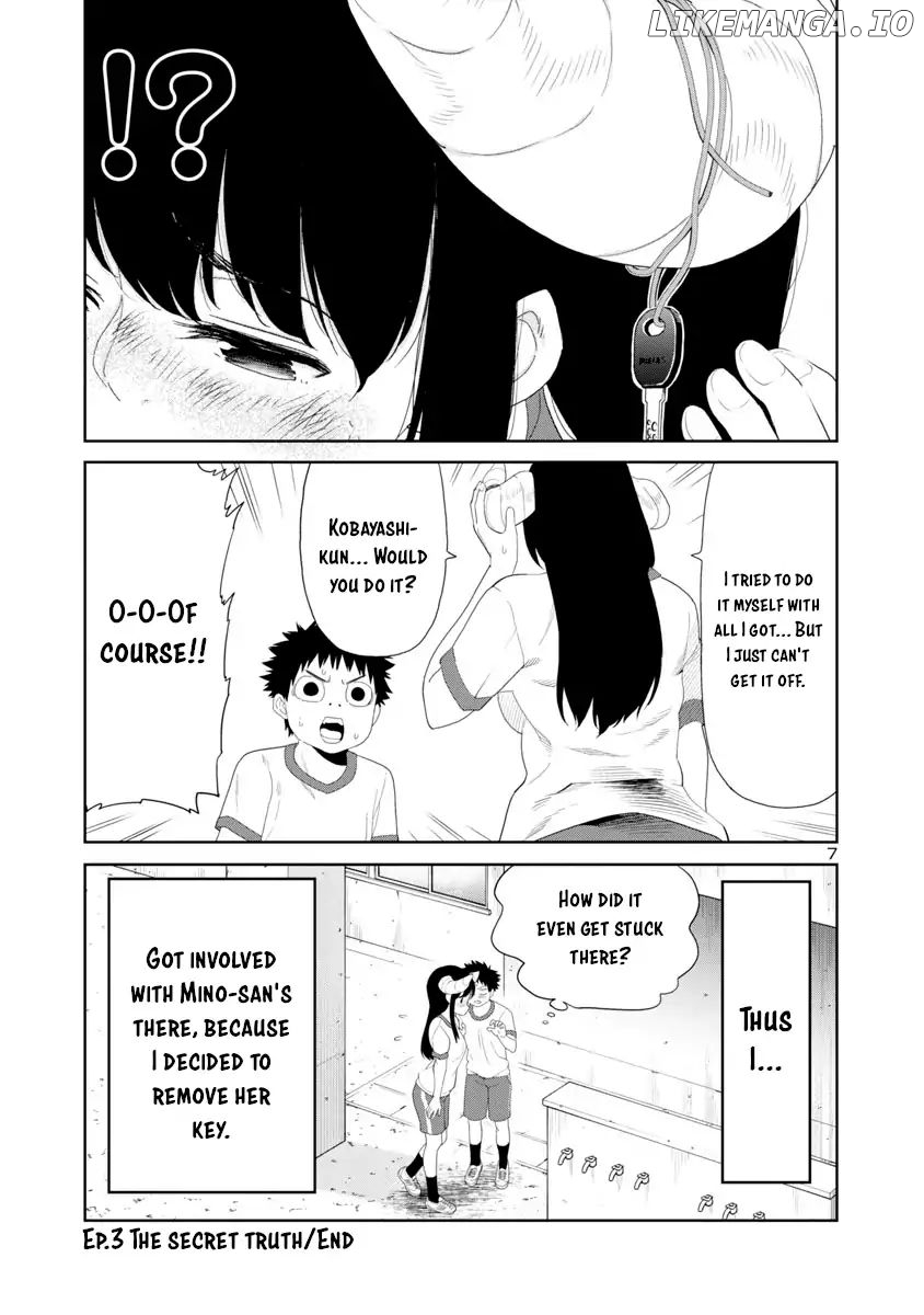 Is it okay to touch Mino-san there? chapter 29 - page 7