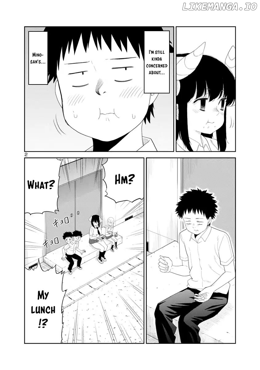 Is it okay to touch Mino-san there? chapter 30 - page 2