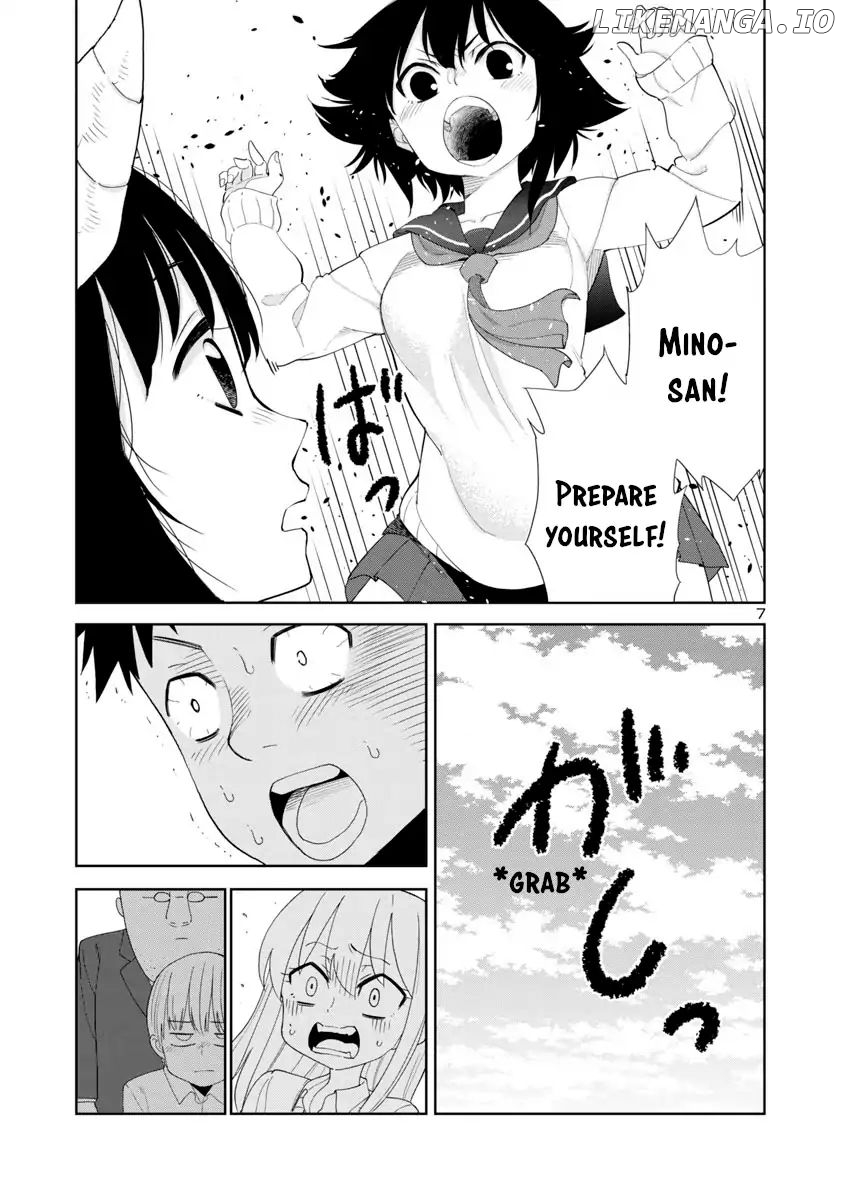 Is it okay to touch Mino-san there? chapter 30 - page 7