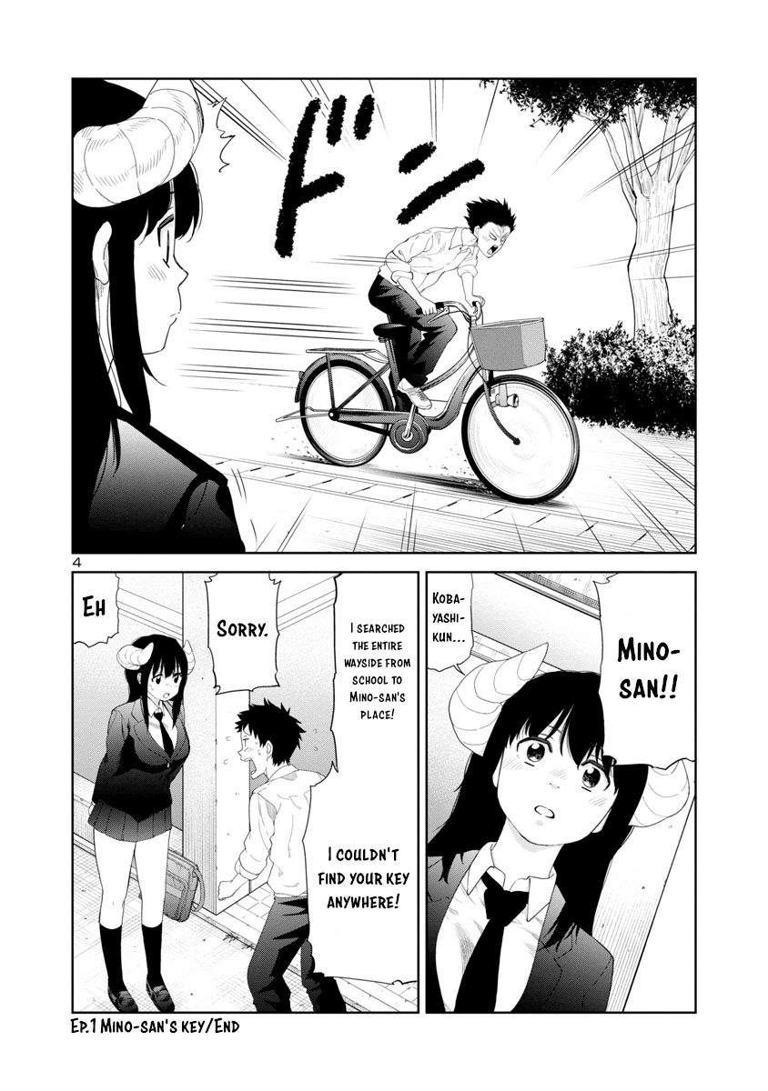 Is it okay to touch Mino-san there? chapter 31 - page 4