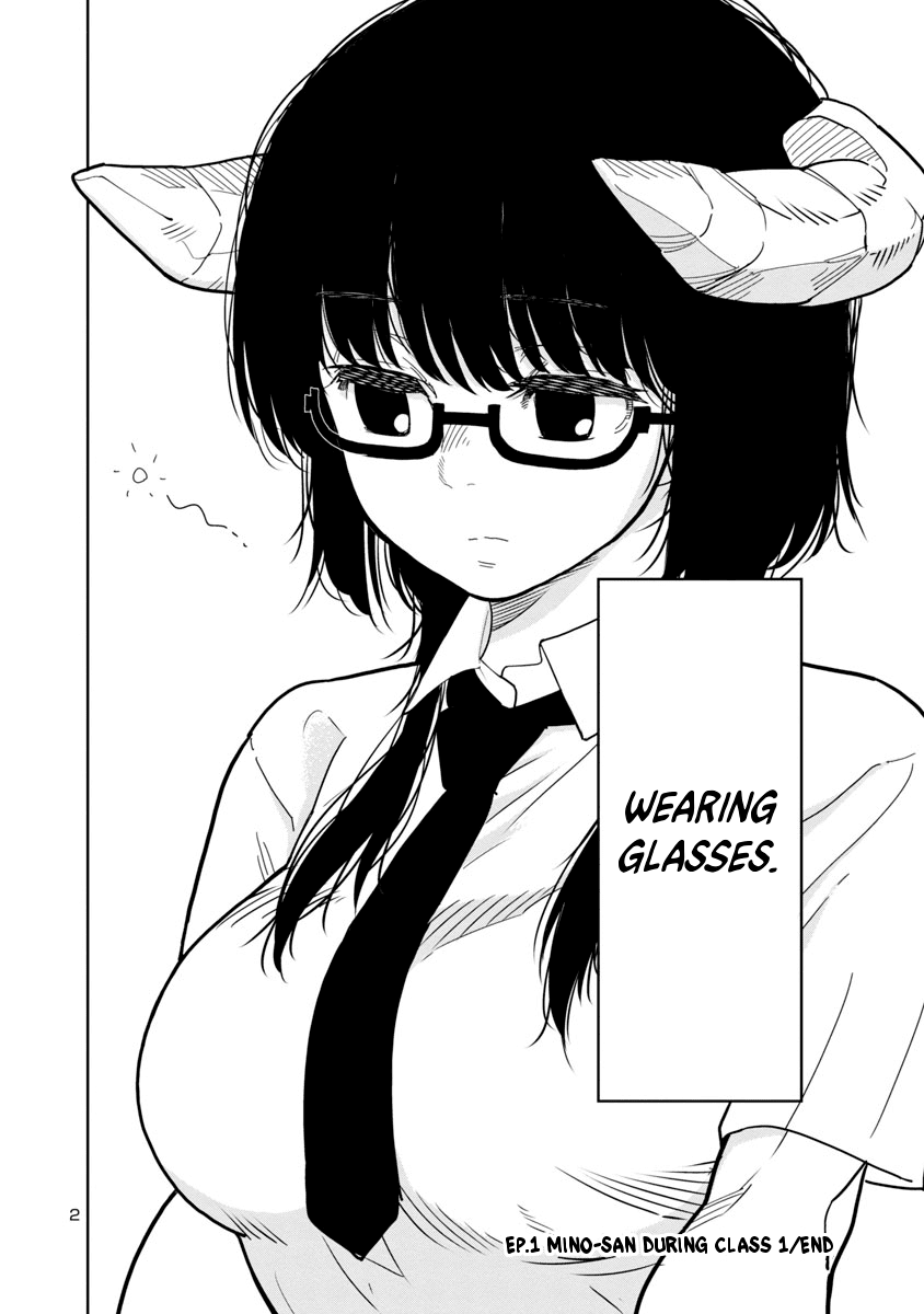 Is it okay to touch Mino-san there? chapter 6 - page 2
