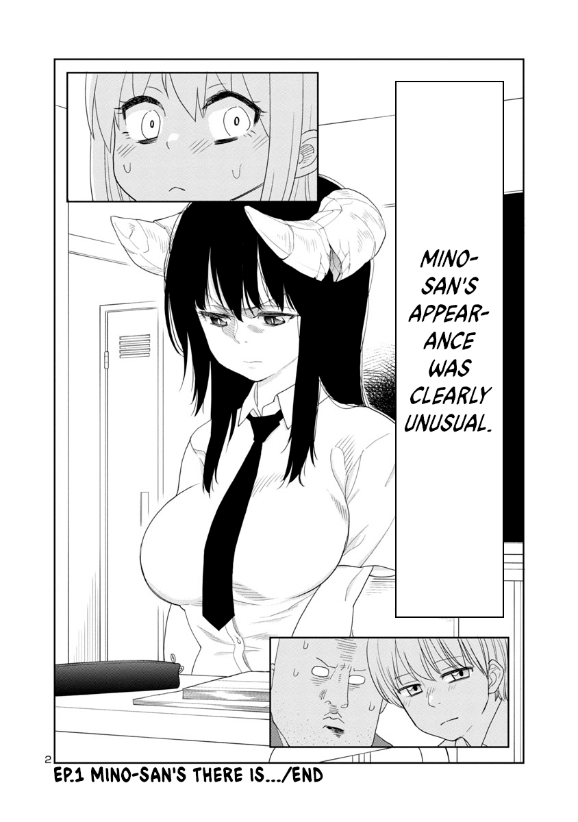 Is it okay to touch Mino-san there? chapter 16 - page 2