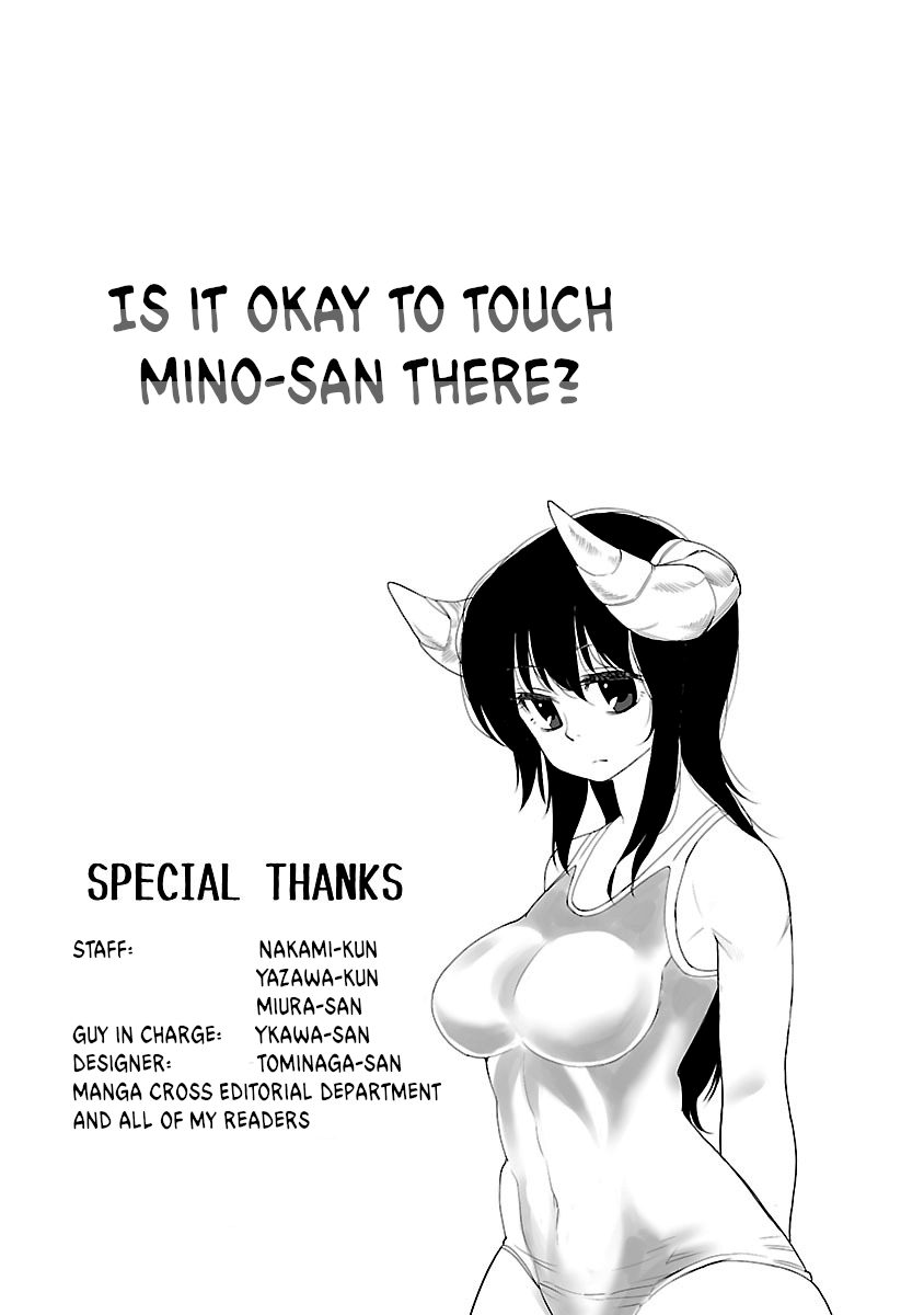 Is it okay to touch Mino-san there? chapter 12.1 - page 8