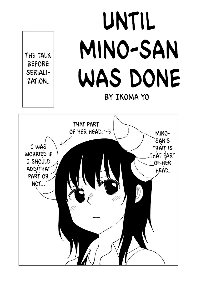 Is it okay to touch Mino-san there? chapter 12.1 - page 9