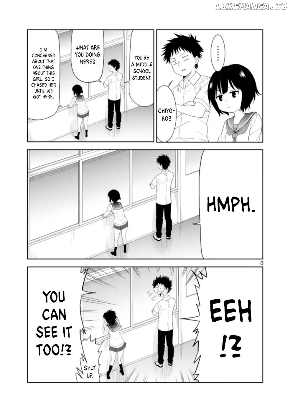 Is it okay to touch Mino-san there? chapter 21 - page 3