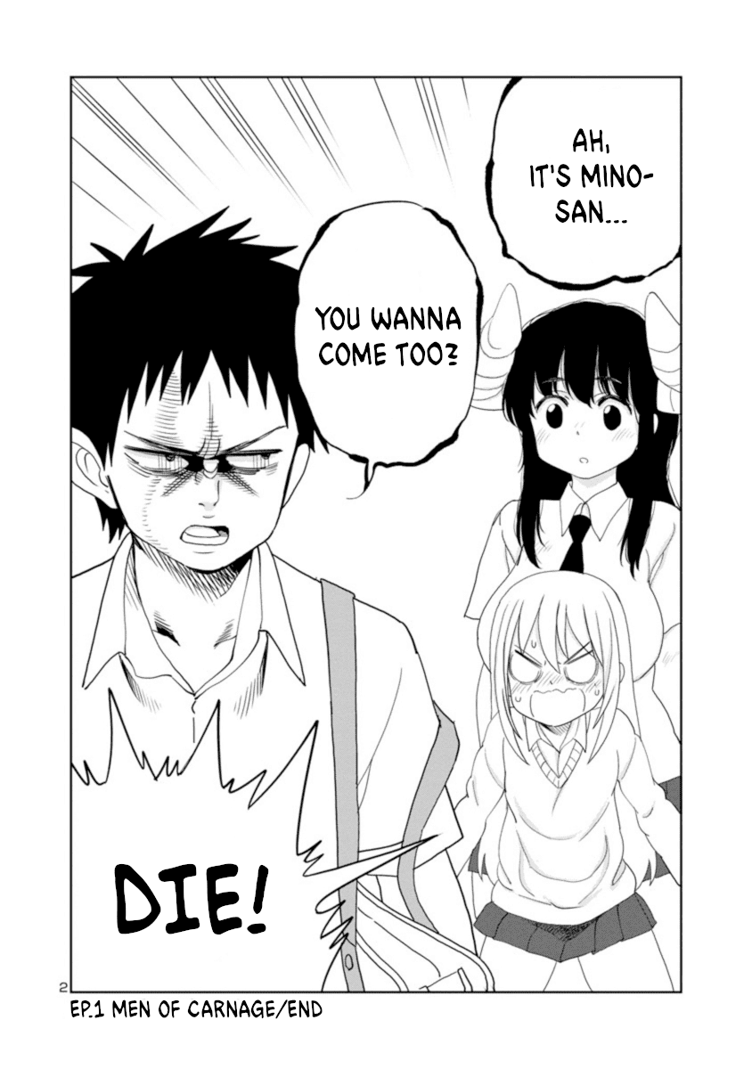 Is it okay to touch Mino-san there? chapter 22 - page 2